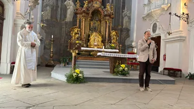 Restaurátoři začínají pracovat na vzácných freskách v kostele sv. Ignáce v Jihlavě
